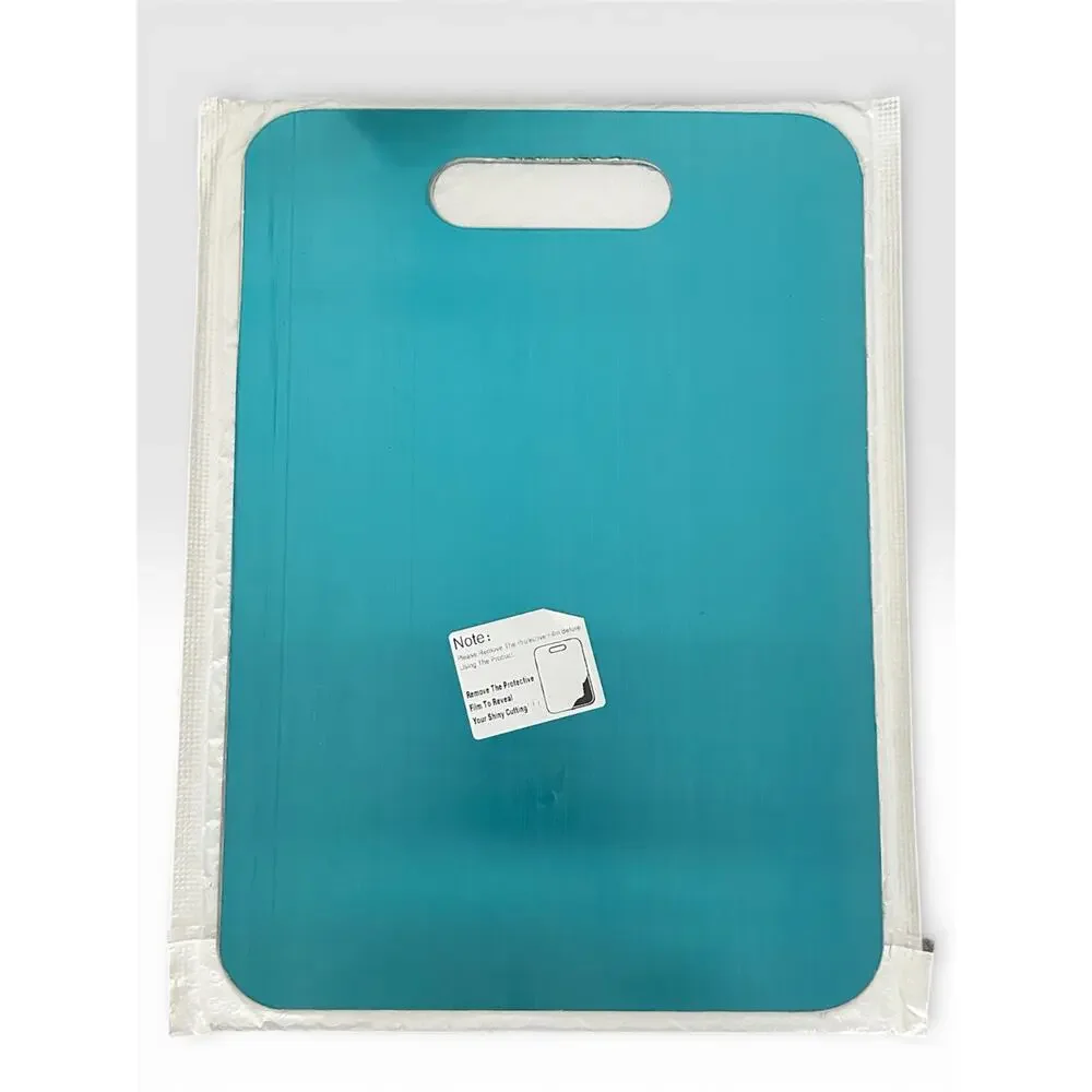 Titanium Cutting Board 12x9 – Pure, Non-Toxic, Reversible & Easy to Clean